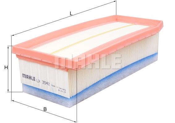 Buy Mahle/Knecht LX3542 – good price at EXIST.AE!