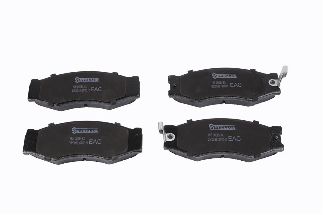 Stellox 195 002B-SX Brake Pad Set, disc brake 195002BSX