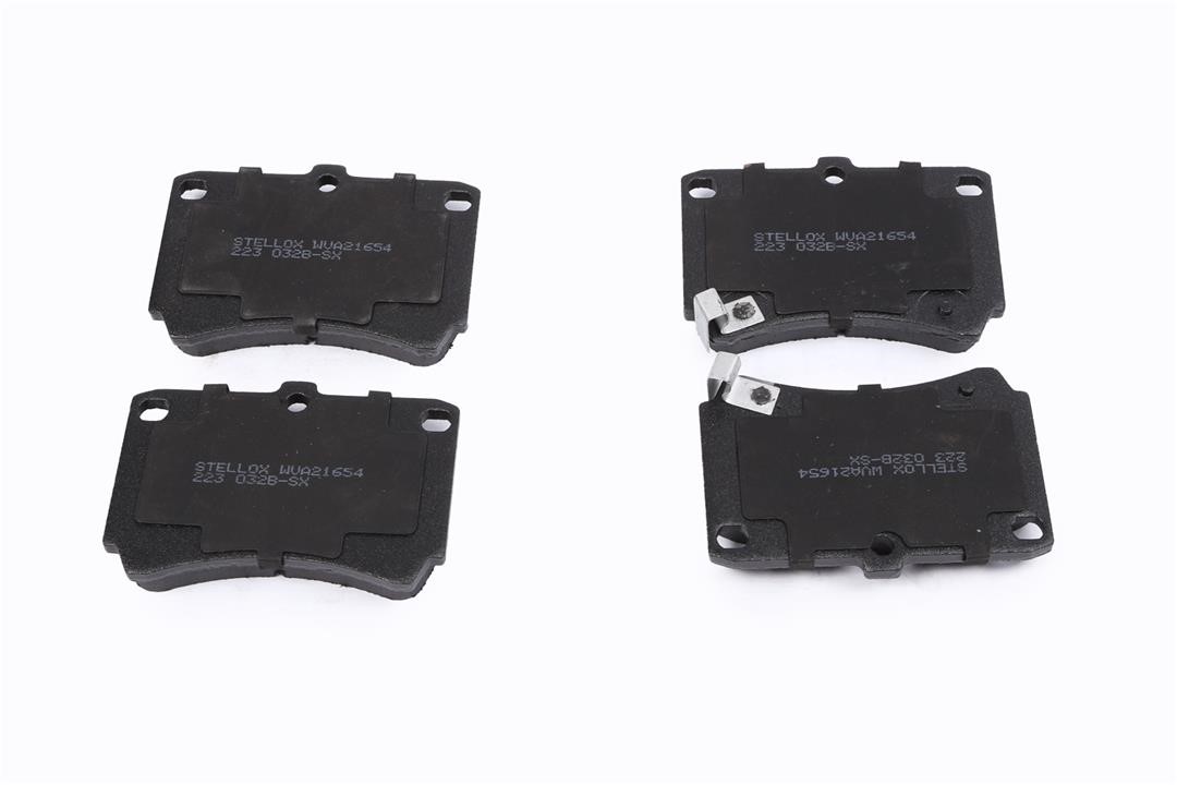 Stellox 223 032B-SX Brake Pad Set, disc brake 223032BSX