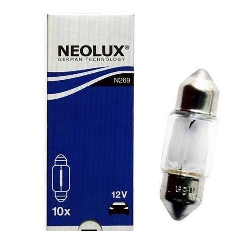 Neolux N269 Glow bulb C10W 12V 10W N269
