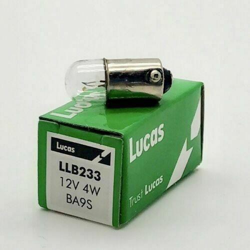 Lucas Electrical LLB233T Glow bulb T4W 12V 4W LLB233T