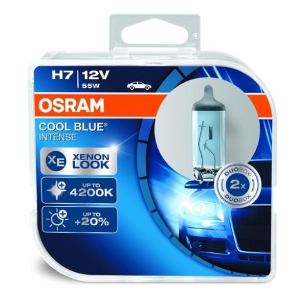 Osram 64210 CBI HCB DUO Halogen lamp Osram Cool Blue Intense 12V H7 55W 64210CBIHCBDUO