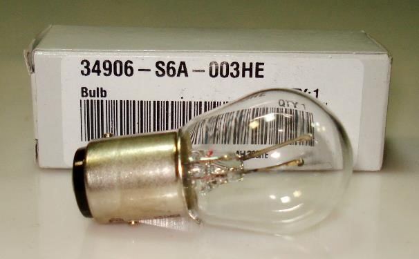 Honda 34906-S6A-003 Glow bulb P21/5W 12V 21/5W 34906S6A003