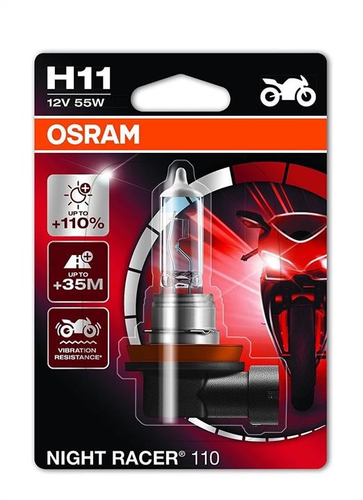 Osram 64211NR5-01B Halogen lamp Osram Night Racer +50% 12V H11 55W +50% 64211NR501B
