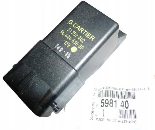 Citroen/Peugeot 5981 40 Glow plug relay 598140