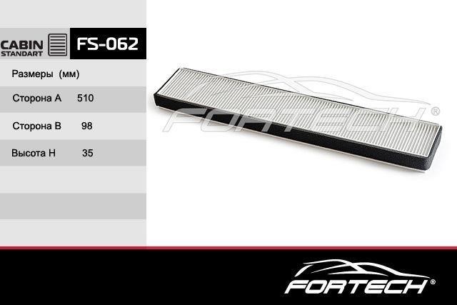 Fortech FS-062 Filter, interior air FS062