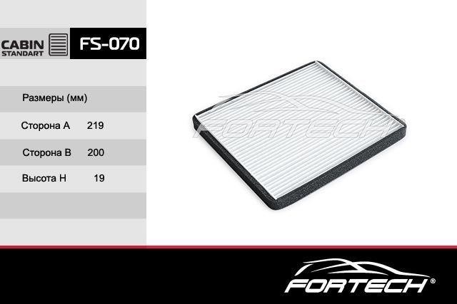 Fortech FS-070 Filter, interior air FS070