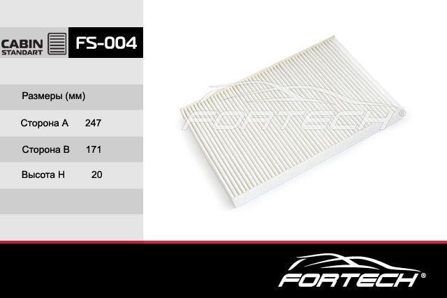 Fortech FS-004 Filter, interior air FS004