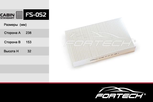 Fortech FS052 Filter, interior air FS052
