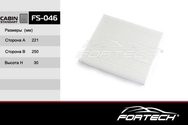 Fortech FS-046 Filter, interior air FS046