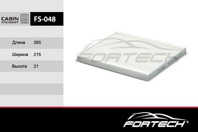 Fortech FS-048 Filter, interior air FS048