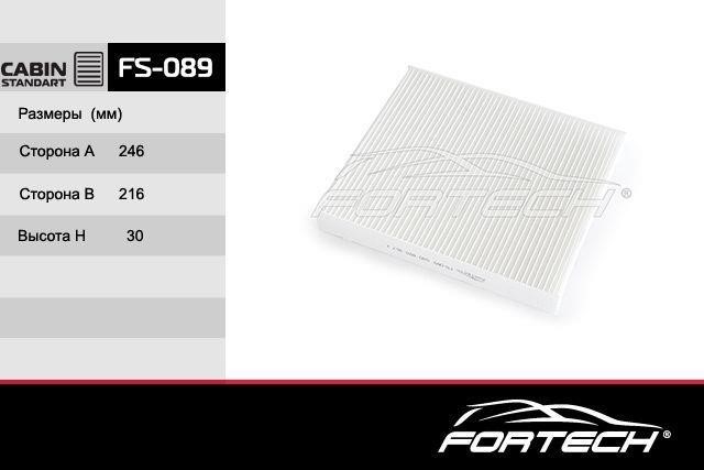 Fortech FS-089 Filter, interior air FS089