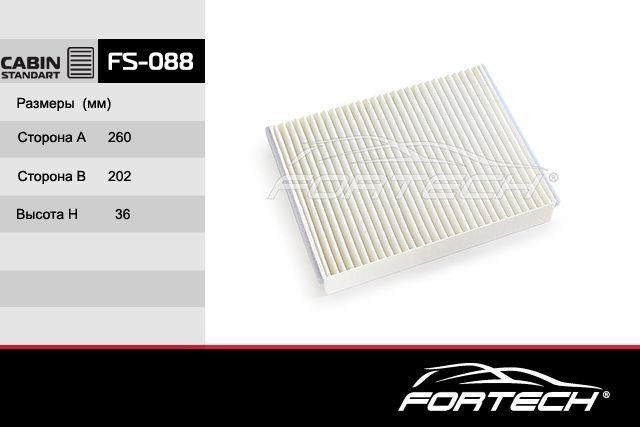 Fortech FS-088 Filter, interior air FS088