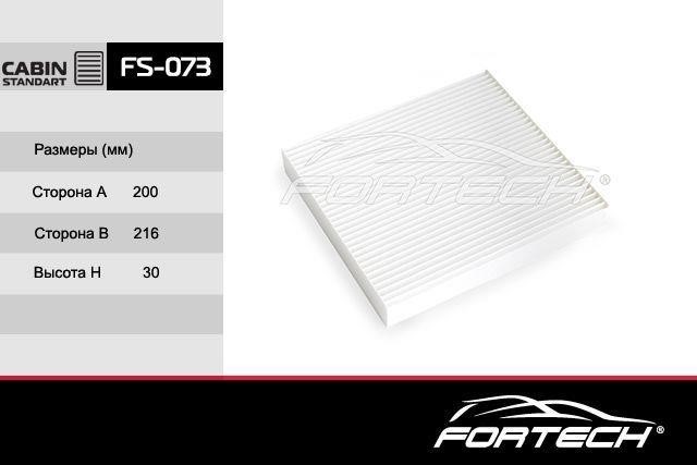 Fortech FS-073 Filter, interior air FS073