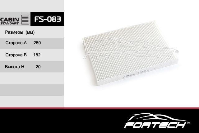 Fortech FS-083 Filter, interior air FS083