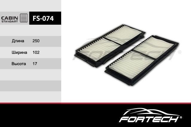 Fortech FS-074 Filter, interior air FS074
