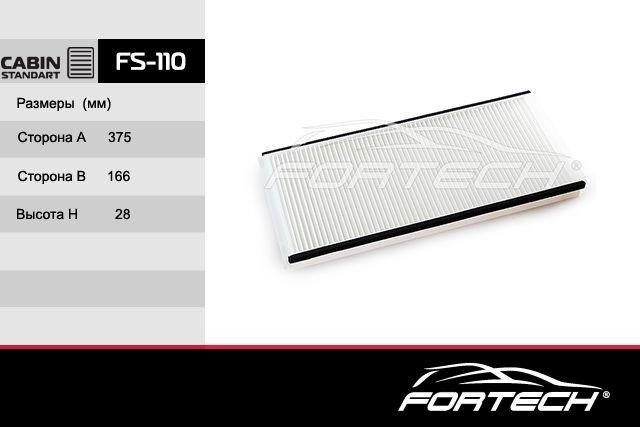 Fortech FS-110 Filter, interior air FS110