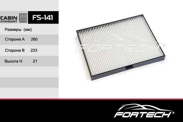 Fortech FS141 Filter, interior air FS141