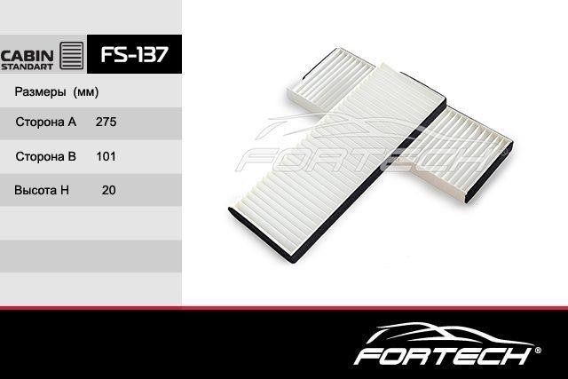 Fortech FS137 Filter, interior air FS137