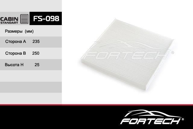 Fortech FS-098 Filter, interior air FS098