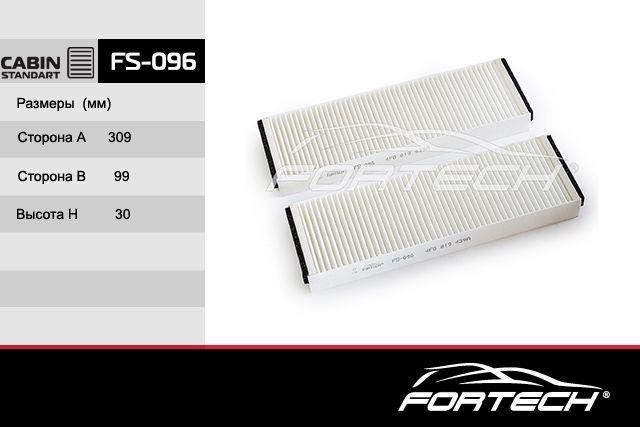 Fortech FS-096 Filter, interior air FS096