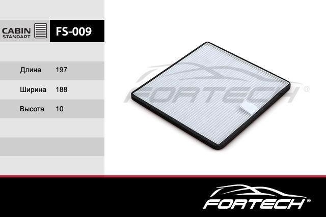 Fortech FS-009 Filter, interior air FS009