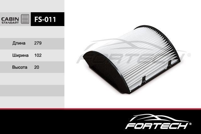 Fortech FS-011 Filter, interior air FS011