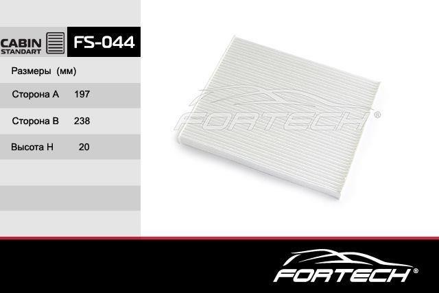 Fortech FS-044 Filter, interior air FS044