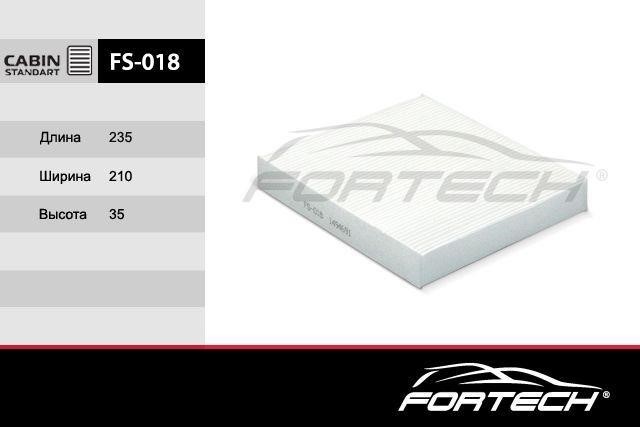 Fortech FS-018 Filter, interior air FS018