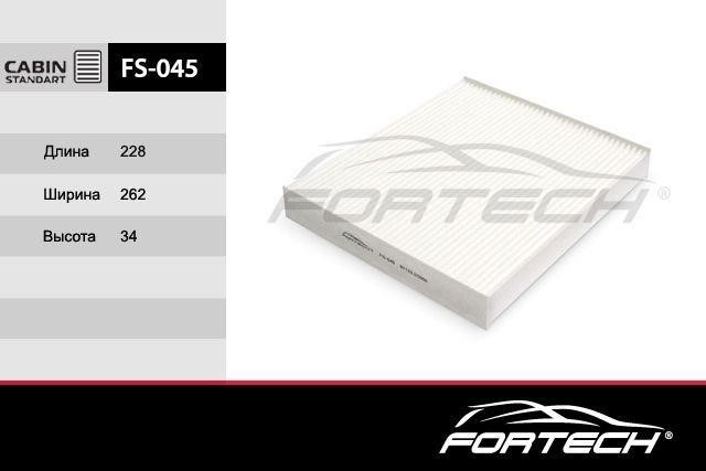 Fortech FS-045 Filter, interior air FS045