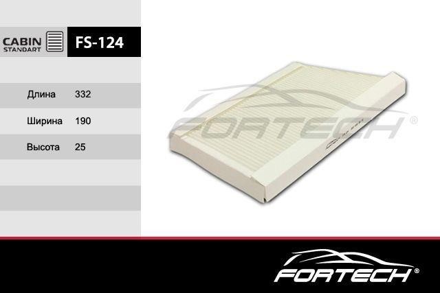 Fortech FS-124 Filter, interior air FS124