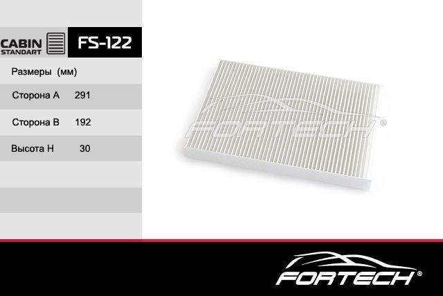 Fortech FS-122 Filter, interior air FS122