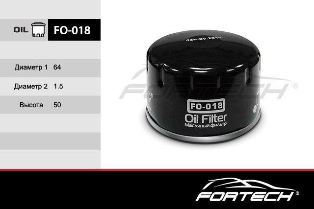 Fortech FO-018 Oil Filter FO018