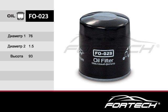 Fortech FO-023 Oil Filter FO023