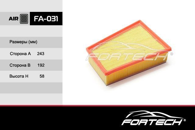 Fortech FA-031 Air filter FA031