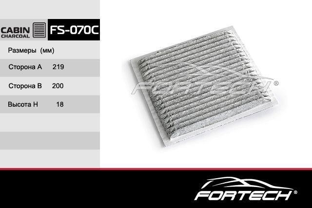 Fortech FS-070C Activated Carbon Cabin Filter FS070C