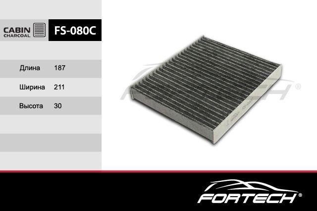 Fortech FS-080C Activated Carbon Cabin Filter FS080C
