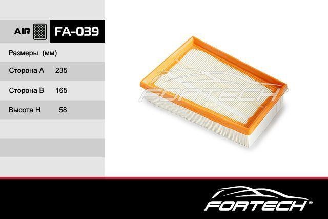Fortech FA-039 Air filter FA039