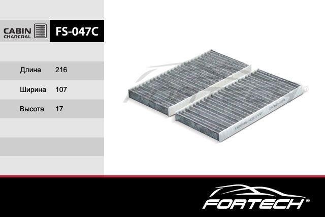 Fortech FS-047C Activated Carbon Cabin Filter FS047C