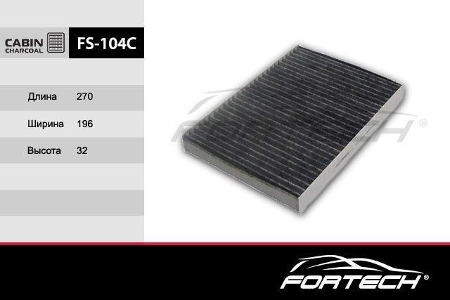 Fortech FS-104C Activated Carbon Cabin Filter FS104C