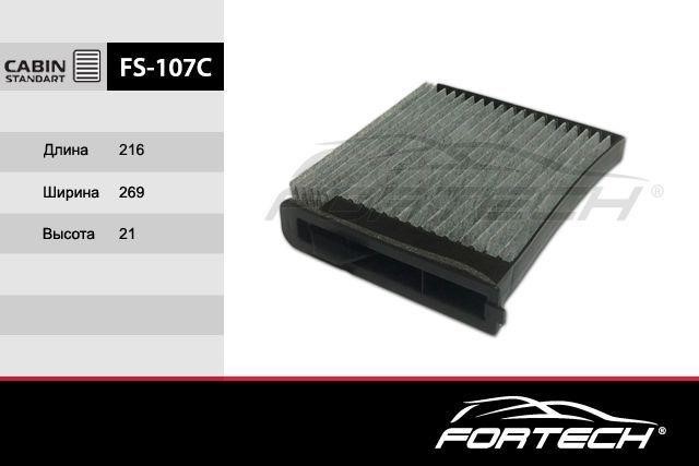 Fortech FS-107C Activated Carbon Cabin Filter FS107C