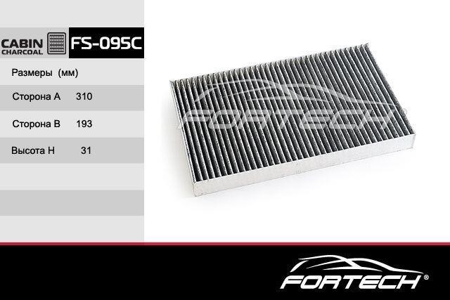 Fortech FS-095C Activated Carbon Cabin Filter FS095C
