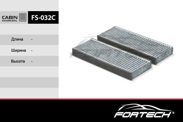 Fortech FS-032C Activated Carbon Cabin Filter FS032C