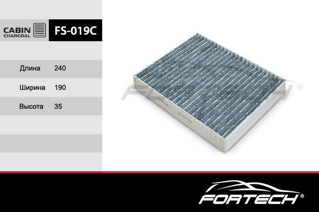 Fortech FS-019C Activated Carbon Cabin Filter FS019C