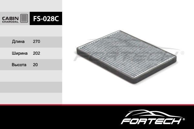 Fortech FS-028C Filter, interior air FS028C