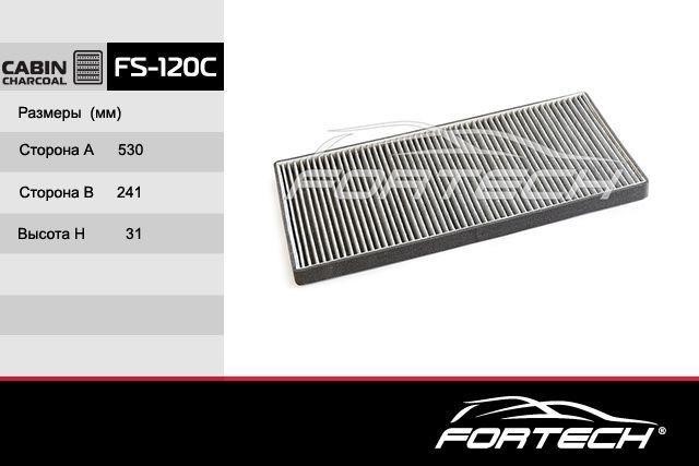 Fortech FS-120C Activated Carbon Cabin Filter FS120C