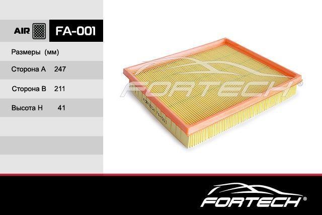 Fortech FA-001 Air filter FA001
