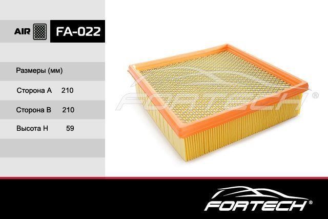 Fortech FA-022 Air filter FA022