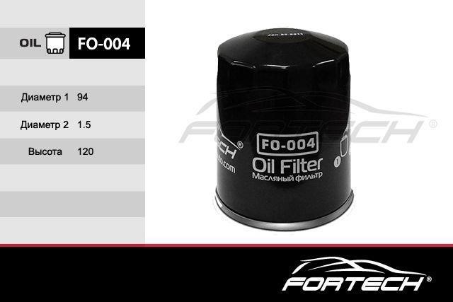 Fortech FO-004 Oil Filter FO004
