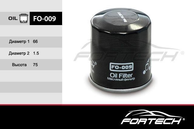 Fortech FO-009 Oil Filter FO009